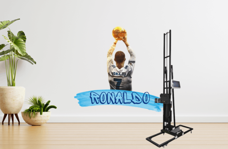 רונאלדו - הדפסה על קירות חדרי ילדים - we print
