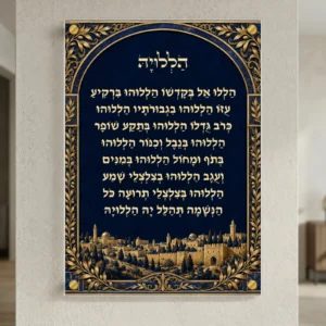 הללויה היכל הספיר — portrait-gold; הדמיה