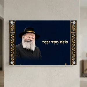 הרבי מלובביץ עולם של חסד — landscape-silver; הדמיה
